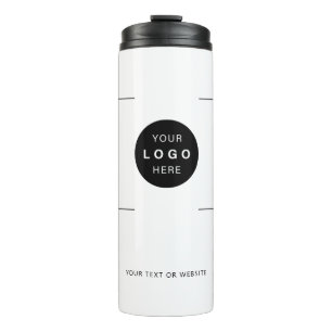 Garrafa Térmica Seu logotipo é uma corporação empresarial moderna