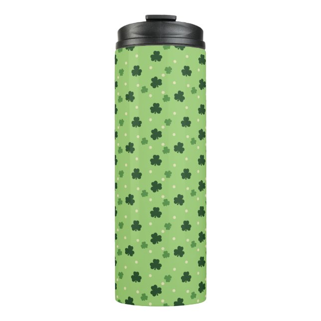 Garrafa Térmica Shamrock Pattern Tumbler (Frente)