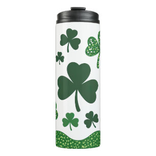 Garrafa Térmica Shamrocks Sortudos