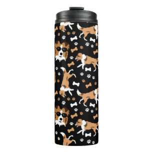 Garrafa Térmica Sheltie Shetland Sheepdog Collie Pawprint