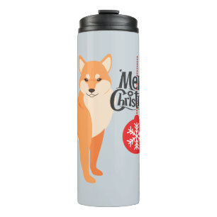 Garrafa Térmica Shiba Inu Natal
