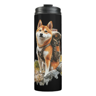 Garrafa Térmica Shiba Pitbull Inu