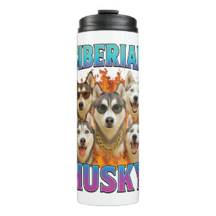 Garrafa Térmica Siberian Husky