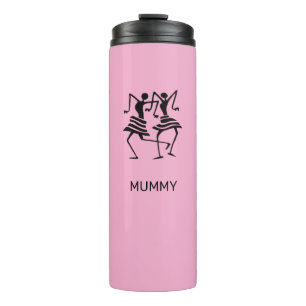 Garrafa Térmica Silhueta Dança de Celebração Mumm Rosa