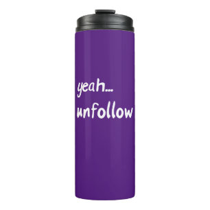 Garrafa Térmica Sim Não Seguir