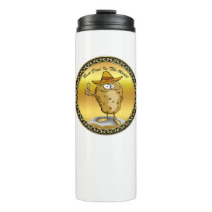 Garrafa Térmica Símbolo sombrero mexicano odeia batata