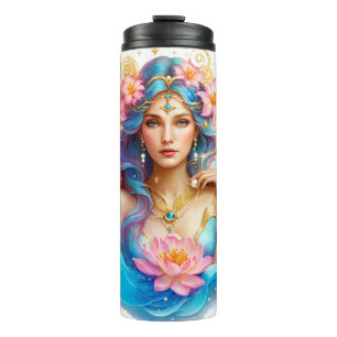 Garrafa Térmica Símbolo Zodiac Cute/Aquário