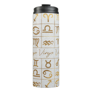 Garrafa Térmica Símbolo Zodíaco Cugado/Virgem