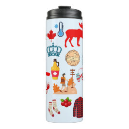 Garrafa Térmica Símbolos do Canadá