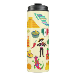 Garrafa Térmica Símbolos do México