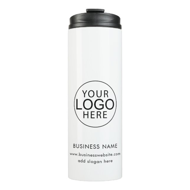 Garrafa Térmica Simple Business Logo Corporate Promotional Swag (Frente)