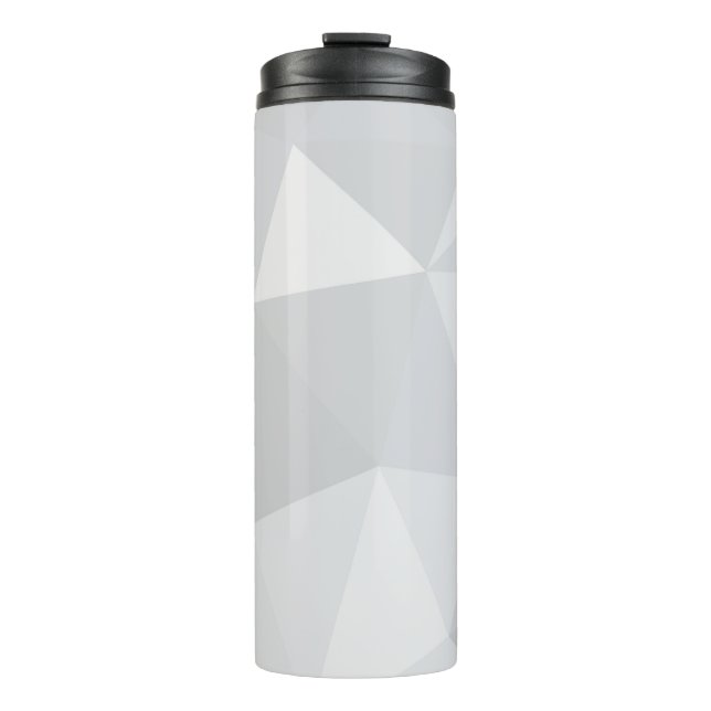 Garrafa Térmica Simples, branco, moderno, moderno, tendências, ilu (Frente)