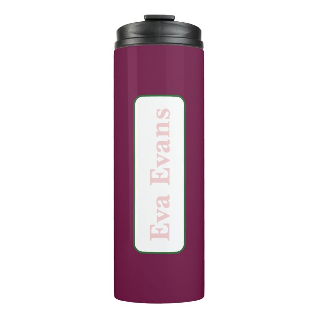 Garrafa Térmica Simples e Elegante (Frente)