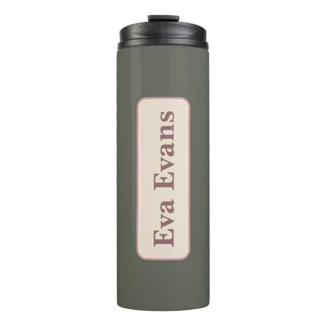 Garrafa Térmica Simples e Elegante (Frente)