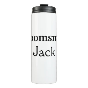 Garrafa Térmica SIMPLES MINIMAL adicione seu nome padrinho persona