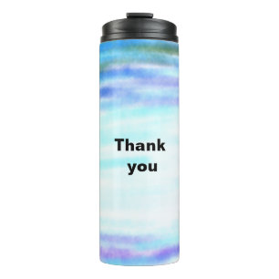 Garrafa Térmica Simples obrigado elegante seu elegante personaliza