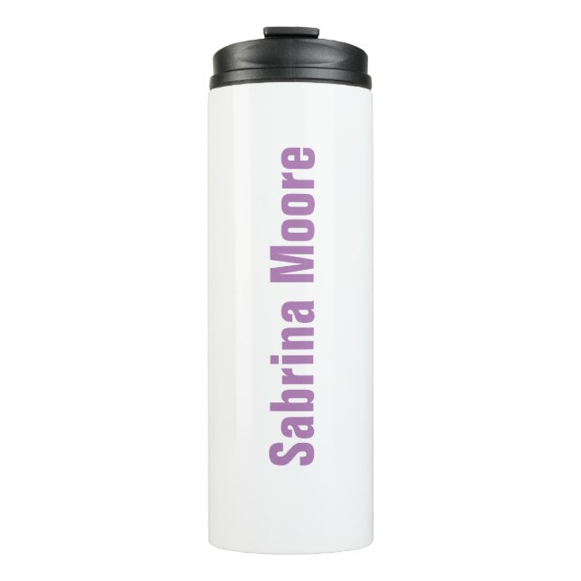 Garrafa Térmica Simples profissional moderno (Frente)