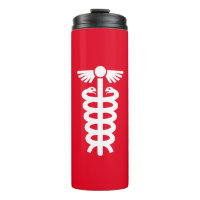 Simples símbolos/ícones - bastão de Asclepius + id