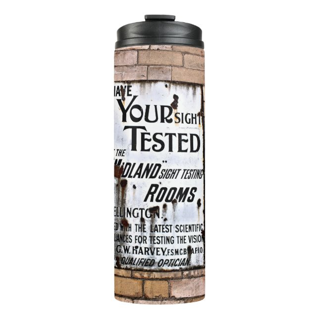 GARRAFA TÉRMICA SINAL VINTAGEM DE INGLATERRA ANTIGO (Frente)