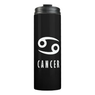 Garrafa Térmica sinal zodiótico do cancer