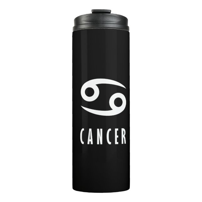 Garrafa Térmica sinal zodiótico do cancer (Frente)