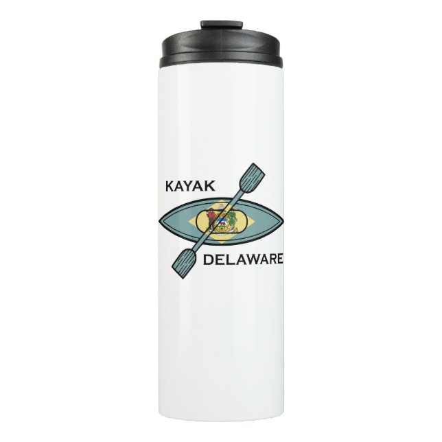 Garrafa Térmica Sinalizador Kayak Delaware (Frente)