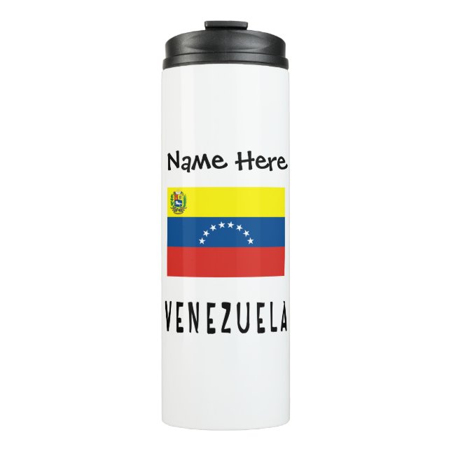 Garrafa Térmica Sinalizador venezuelano personalizado (Frente)