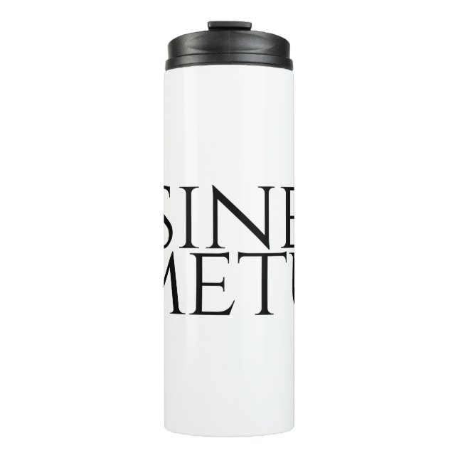 Garrafa Térmica Sine Metu - Sem Medo (Frente)