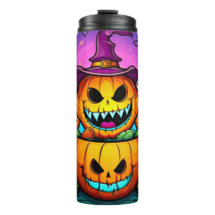 Garrafa Térmica Sinister Jack-O-Lantern