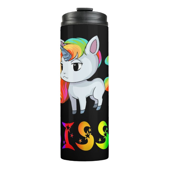Garrafa Térmica Sissi Unicorn (Frente)