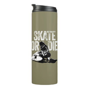 Garrafa Térmica Skate Ou Morre (Hóquei)