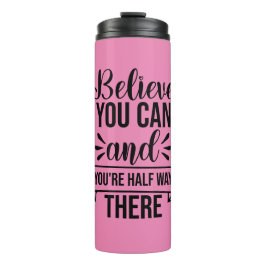 Garrafa Térmica SKAYMARTS | Acredite Que Pode Tumbler Térmico