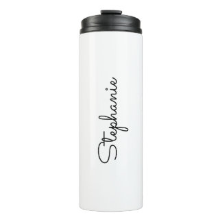 Garrafa Térmica Skinny Tumbler Personalizado Bridesmaid Ski