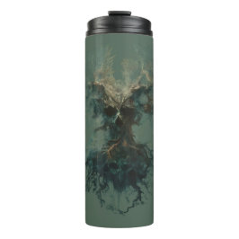 Garrafa Térmica Skull Tree Surreal Dark Nature