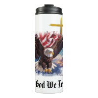 *~* Sky Eagle Christian Patriotic Cross AP16 Flag