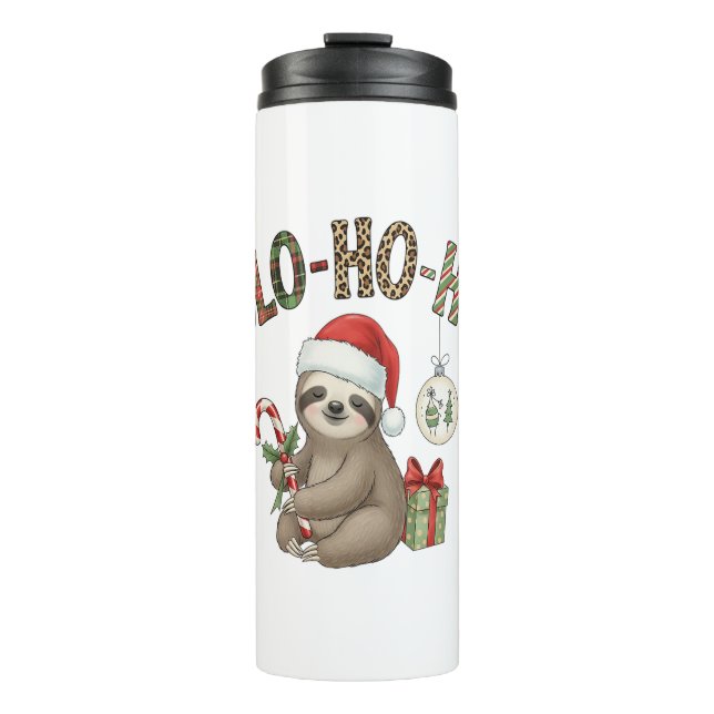 Garrafa Térmica Slo Ho Xmas Sloth (Frente)