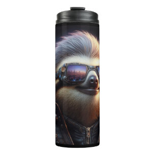 Garrafa Térmica Sloth Cyberpunk