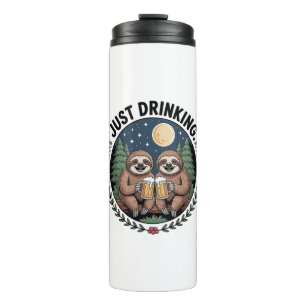 Garrafa Térmica Sloth Hiking com a Equipe de Bebendos