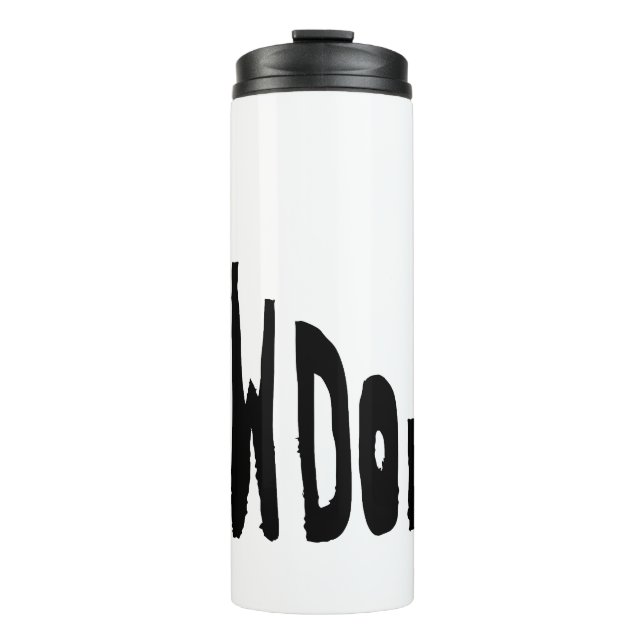 Garrafa Térmica Slow down (Frente)