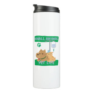 Garrafa Térmica Small Animal Vet Life – Vet Dog and Cat Design