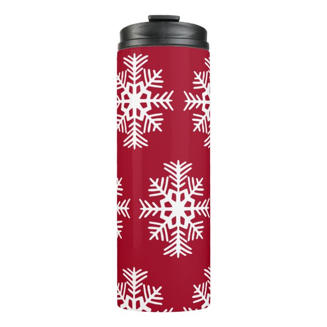 Garrafa Térmica Snowflakes Tumbler Café Térmico (Frente)