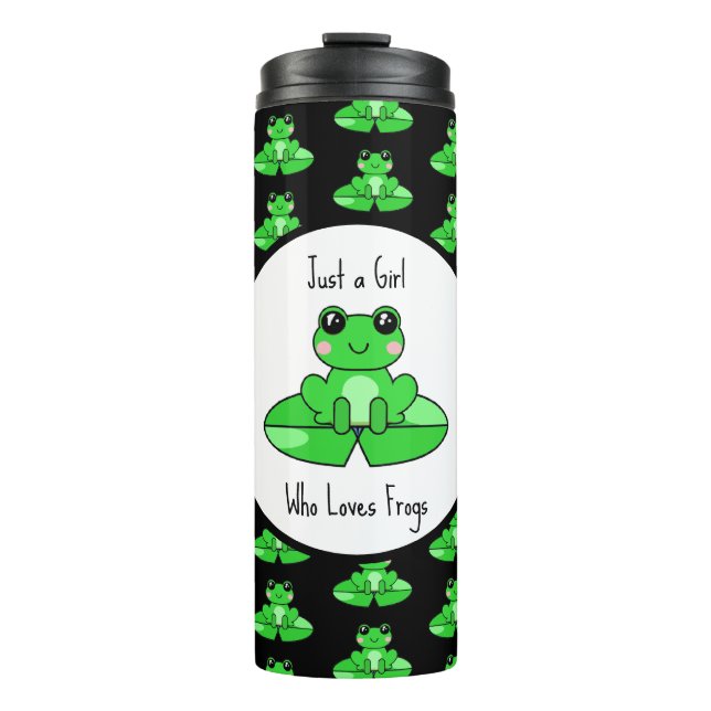 Garrafa Térmica Só uma garota que ama amigos (Frente)