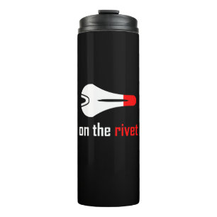 Garrafa Térmica Sobre O Ciclismo De Rivet