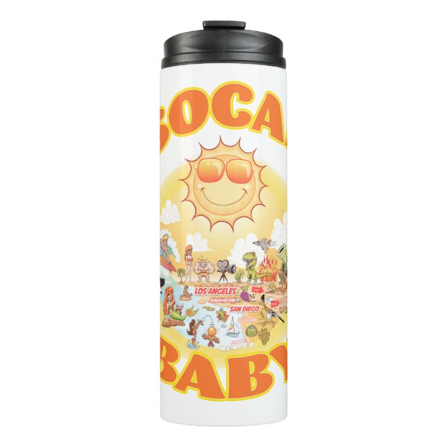 Garrafa Térmica SoCal Baby (Frente)