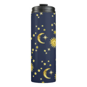 Garrafa Térmica Sol, Lua e Estrelas