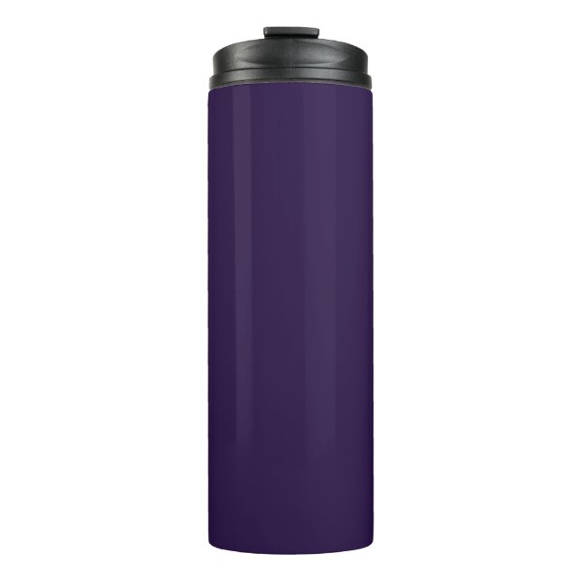 Garrafa Térmica Solid deep violet purple (Frente)