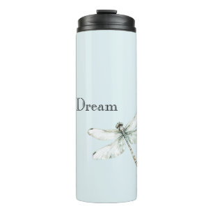 Garrafa Térmica Sonho de Dragonfly Azul Chic