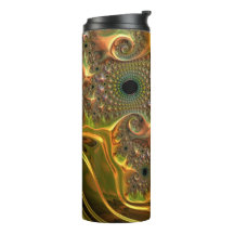 Sonho Fractal Ouro Líquido