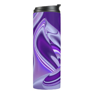 Garrafa Térmica Sonhos de Arco-Íris de Flor Roxo