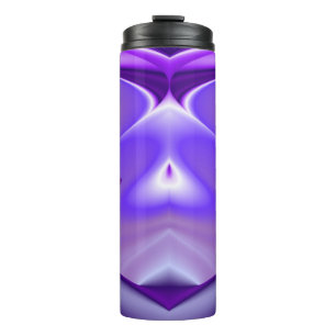 Garrafa Térmica Sonhos de Arco-Íris de Flor Roxo